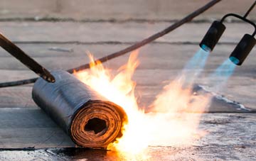 Cwrtnewydd asphalt flat roofing repairs