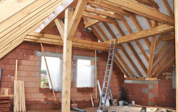 Cwrtnewydd attic trusses